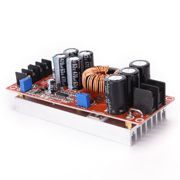 DC-DC 1200W 20A Adjustable Boost Step-Up Converter Power Module 8-60V NTBX