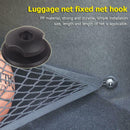 4pcs Trunk Hooks Mounting Points Car Rear Trunk Organizer Luggage Net Hooks