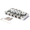 5 String Bridge for Electric Bass Guitar DIY Replacement Kits w/ Hex Wrench