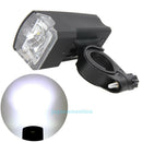 420LM 3 Mode Bike Front Light Bicycle LED USB Rechargeable Head Light Lamp New