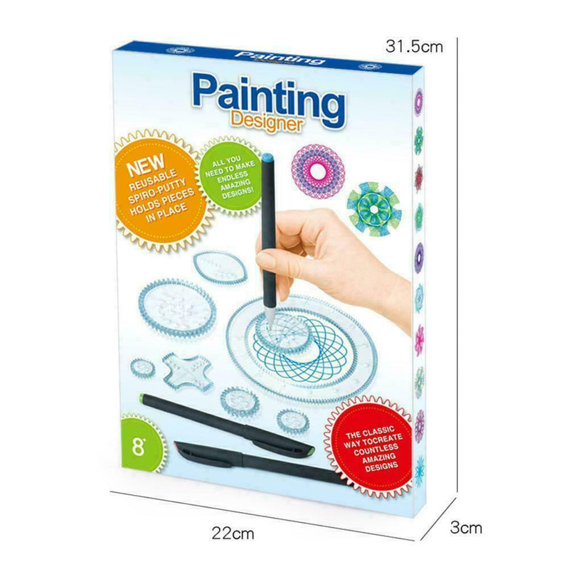 27Pcs/Set Magical Ruler Kaleidoscope Painting New S5K2