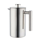 Stainless Steel French Press Coffee Maker | Double Walled Insulated Coffee