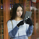Heating Gloves Winter Hand Warmer Heated Knitted Mittens USB Long-Lasting P U2P4