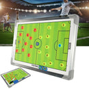 Portable Football Tactic Board Training Guide Double Sided Magnetic Tactic  P1B4