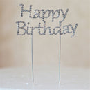 Birthday Cake Topper "Happy Birthday" Letters Design Anniversary Party Supplies