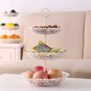 3 Tier Standing Fruit Vegetable Basket Bowl Rack Stand Storage Embosse R8O0