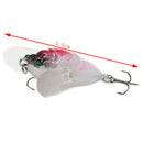 1Pc Cicada Bass Insect Fishing Lures 4Cm Crank Bait Floating Tackle jvJC%o