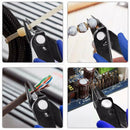 Wishful Clamp DIY Electronic Diagonal Pliers Side Cutting Nippers Wire Cutter FT
