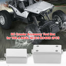 2pcs Hard Plastic Storage Box Decoration Tool for 1/10 RC Crawler Car Parts