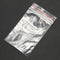 Clear Grip Self Press Seal Resealable Polythene Zip Lock Plastic Jewelry 100M9C7