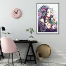 5D DIY Special Shaped Diamond Painting Girl Cross Stitch Mosaic Craft Kit