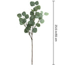 3 Pcs Artificial Leaf Spray In Green 25.5 inch Tall Artificial Greenery Hol