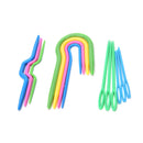 13X 3 Sets ABS Plastic Knit Cable Stitch Knitting Needles Smooth Crochet Hook JR