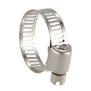 16-25mm Adjustable Stainless Steel Pipe Drive Hose Clamp Hoop 20 Pcs T2W8
