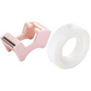 Transparent Masking Tape Blue/Pink Student Writing Copy Tape with Tape Cutt lj