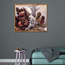 5D DIY Full Drill Diamond Painting Bear Pattern Embroidery Decor (Bear06)