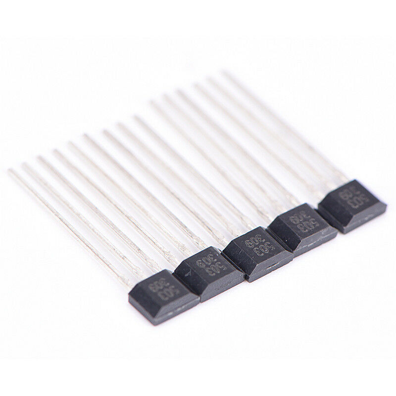 10Pcs Reliable Stable Small 3503 TO-92 Casing Linear Hall Effect Sensor ATSE