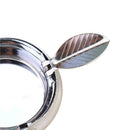 Mini Pocket Portable Round Cigarette Ashtray Keychain Gifts Steel Hot Stain J3I6