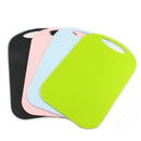 Plastic Chopping Block Meat Vegetable Cutting Board Non-Slip Anti Overflow  M5U2