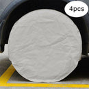 4Pcs Spare Universal Car Truck UV Bag Tire Cover Accessories Polyester Protector