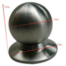 Stainless Steel Passage Keyless Door Lock Chromed Door Knob And Door Handle For