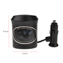 Durable Dual USB Port Car Charger 2 Sockets Cigarette Lighter Cup Holder Adapter