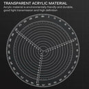 Acrylic Round Center Finder Compass Circle Cutter for Wood Turners Lathe