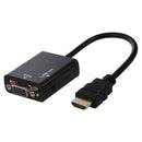 1080P HDMI Male to VGA Female Cable Video Converter Adapter HD Conversion C