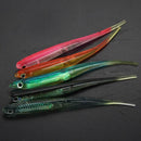 5pcs Soft Lure for Fly Fishing Shad Worm Swimbaits Jig Head Bait Lures