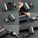 For Land Range Rover Carbon Fiber Car Key Case Holder Protector Accessories
