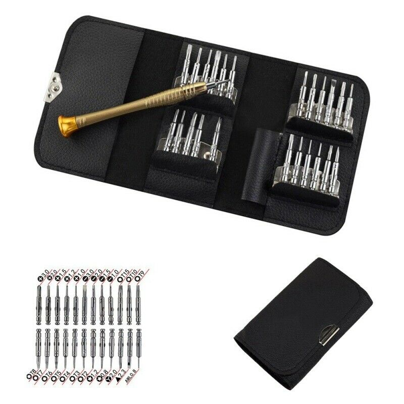 25 in1 Precision Screwdriver Set Opening Repair Tools Kit for Phone Watch Laptop