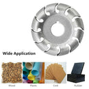 2 Pack 12 Teeth Wood Carving Disc,Manganese Steel 2.5In Wood Shaping Disc E