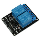 5V 2-Channel Relay Module Shield for Arduino ARM PIC AVR DSP Electronic