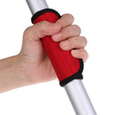 2 Pairs Kayak Canoe Boat Paddle Grips with Fastening Tape Red and Green