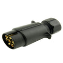12V 7 Pin European Standard Trailer Caravan Towbar Socket Plug Connector Adapter