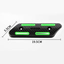 Motorcycles Parts Exhaust Pipe Guards Cover Heatproof Shield for 4 Stroke Green