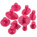 10Pcs Auto Tool Kit Plastic Glue Tabs Puller Tabs For Car Dent Paintless Re