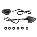 Motorcycle Turn Signal Light Bulb, 1Pair LED Turn Signal Daytime Running Li