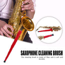Brush Portable Saxophone Cleaner Soft Fiber Brush for Alto Tenor Sax MusicalPart