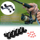 10pcs Fishing Spinning Reel Handle Screw Caps Replacement for Saltwater