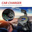 Car USB Charger QC3.0 + PD USB Type C Socket with On/Off Switch + Terminals