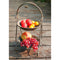 38cm Cake Stand 2 Tier Snack Display Stand for Birthday Parties Fruit Basket