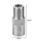 2pcs RF Coax F Female to F Female Connectors 9.5TV Antenna Plug Adapters