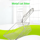 Durable Cat Litter Scoop Metal Waste Scooper Poop Pet Sand Shovel Cleaning Tools