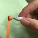 Metal Slotted Quilling Paper Tool Craft Origami Paper Quilling Rolling Pens TEUS