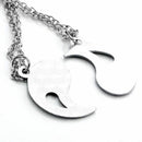 Women Men Yin Yang Necklace Pendant - Taoism Tai Chi Trigram Valentine's Da