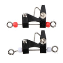 2pcs Heavy Duty Adjustable Trolling Clip Release Clips Boating Fishing Rope For