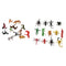 24x Plastic Insects Farm Animal Kit for Kids Children's Favour Toys Presents