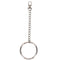 20cm Long Metal Wallet Chain Belt Rock Hipster Pant Jean Keychains Big RingPu-OZ