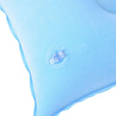 outdoor portable folding air inflatable pillow double sided flocking cushion FT